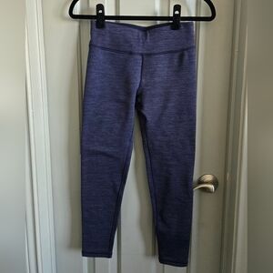 Athleta Navy Polartec High-Rise Leggings